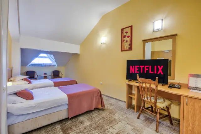 HOTEL AMBIENT cameră Camere Duble / Twin Confort 3* fara lift si acces la Spa