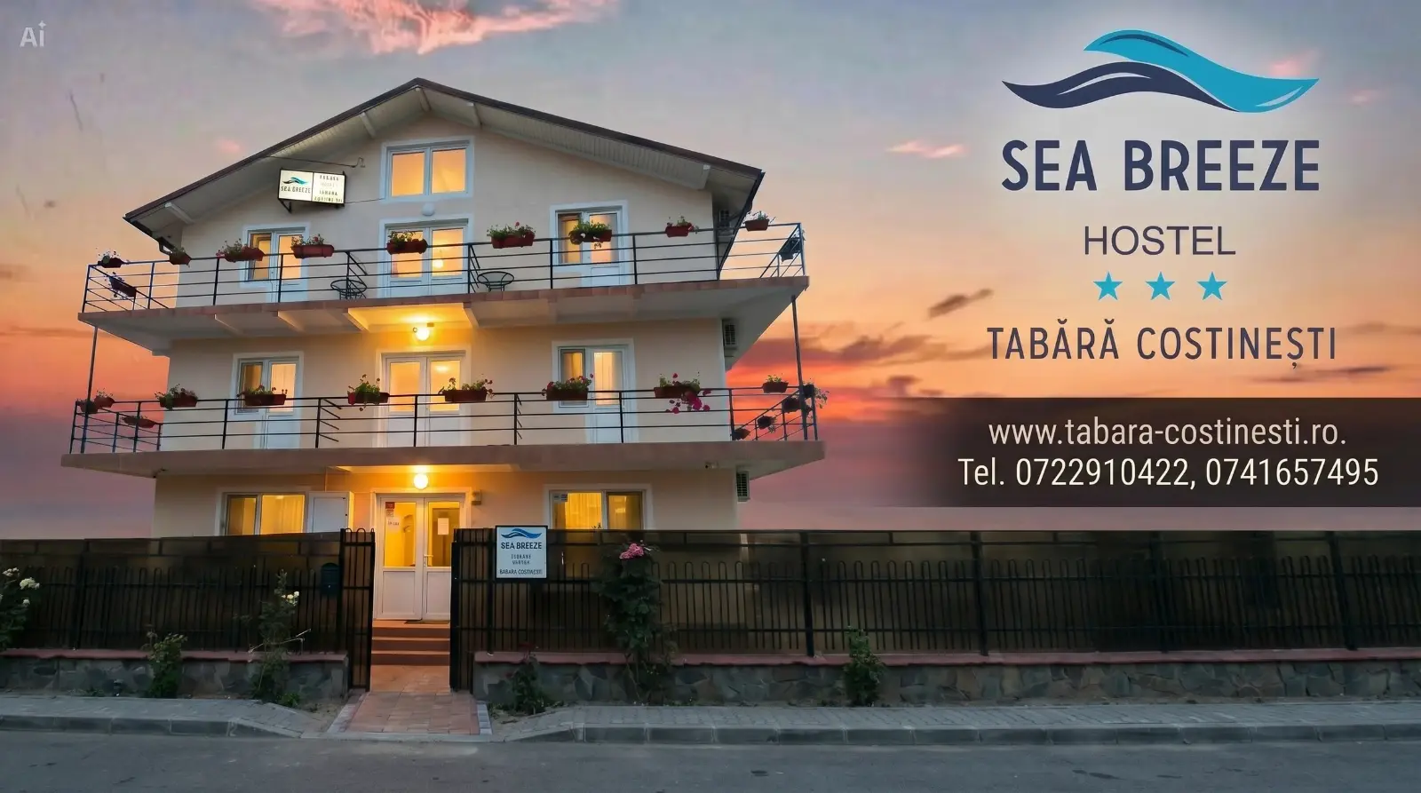 Cazare SEA BREEZE în Costineşti, Constanța